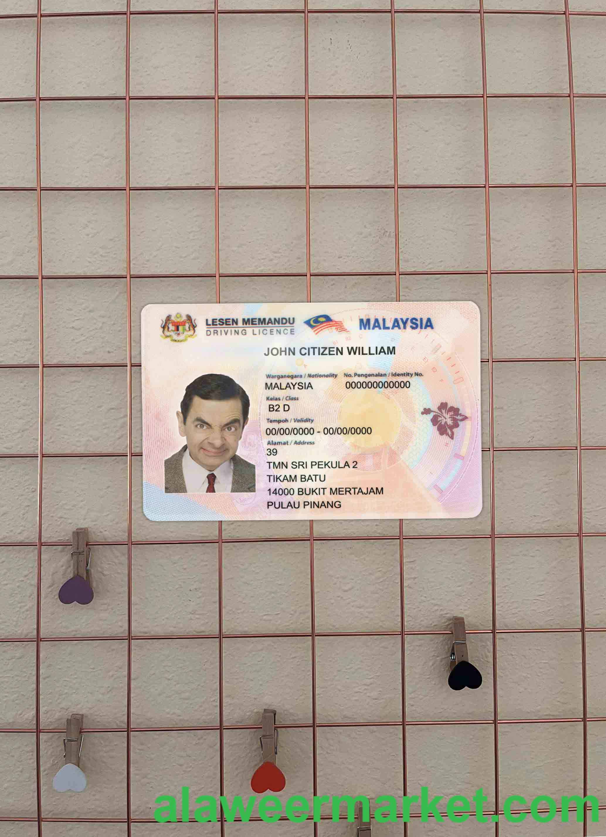 Malaysia DL photolook FRONT